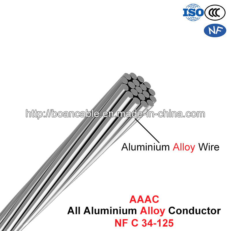 AAAC Conductor, All Aluminium Alloy Conductor (Nf C 34-125)