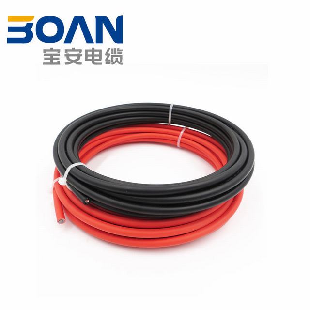 China Solar Cable, PV Wire, Electric Wire DC Solar/PV Cable TUV Certified 6mm