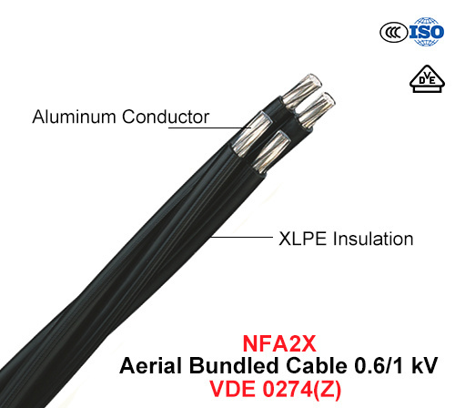 NFA2X, Aerial Bundled Cable (ABC) 0.6/1 Kv (VDE 0274)