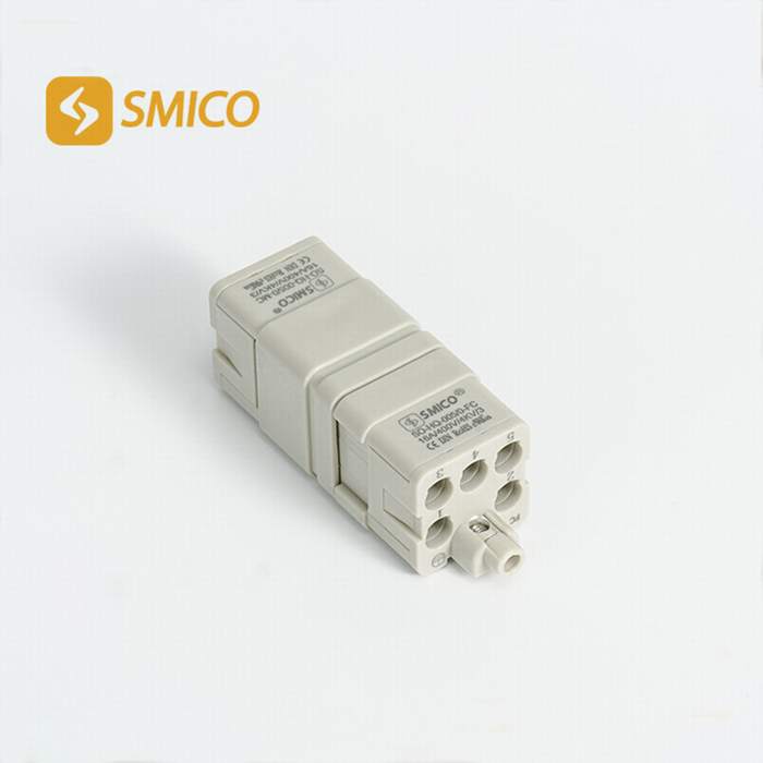 
                                 09120053101 Hq-005-FC Industrial de la serie HDC HQ Conector para uso intensivo del conector de 5 pins                            