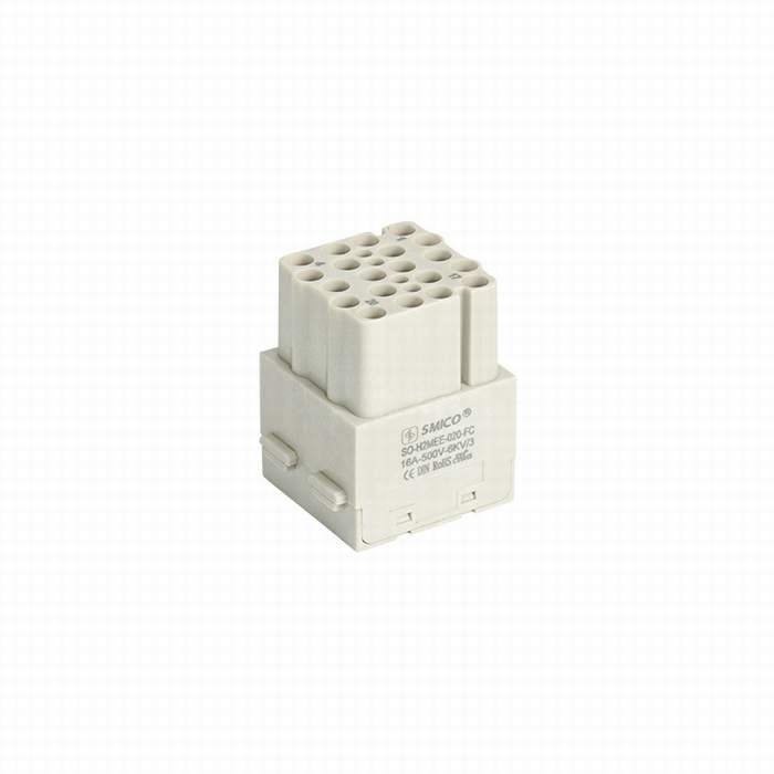 
                                 09140203001 H2mee-020-Mc 03802020100, 20pin Multipin divide cajas para el conector de los controladores de la grúa                            