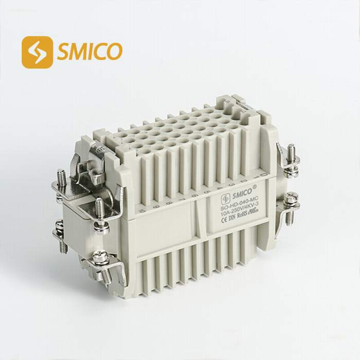 
                                 09210402601, 09210402701 HD-040 40pin Cdf 40, 40 de MDL, HD-080 80pin conector Industrial                            