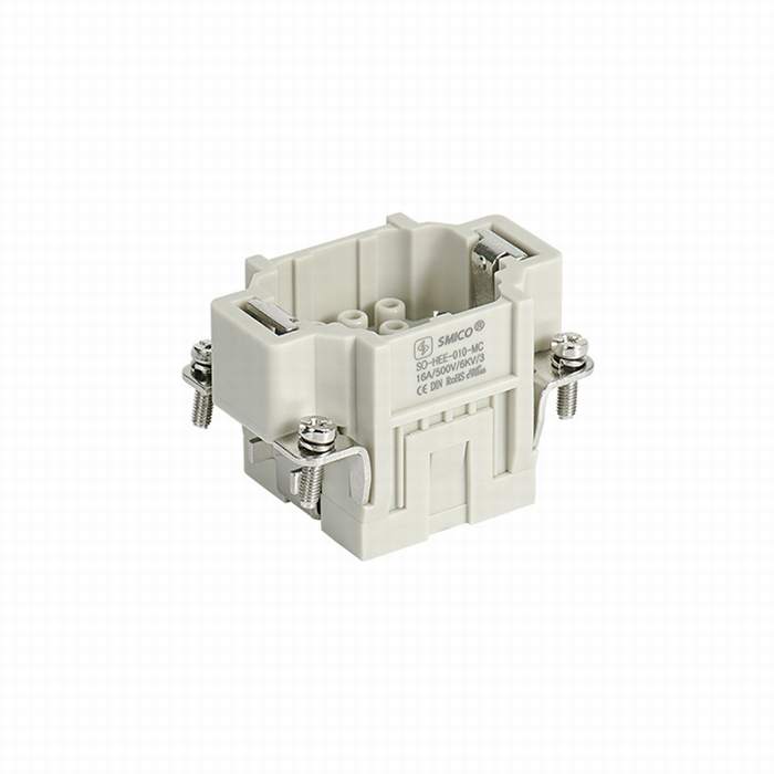 
                                 Cable de inserción de crimpado Hee-010 Conector rectangular para servicio pesado 10 Pin 09320103001                            