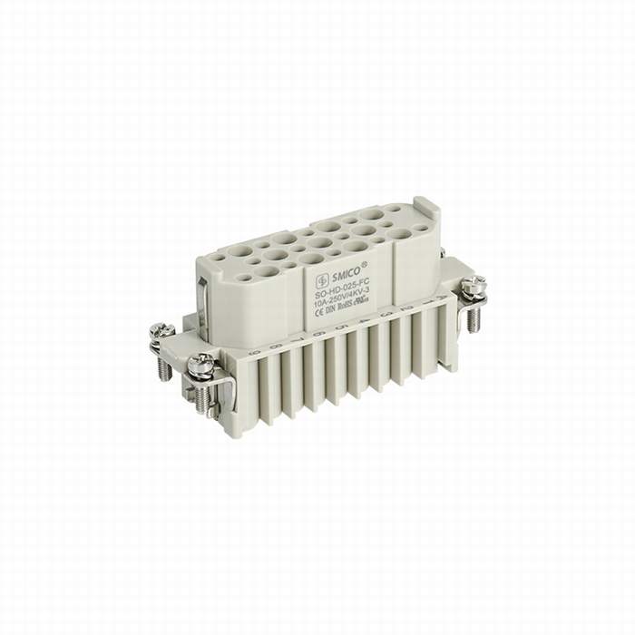 
                                 HD-025-FC Conector hembra de altas prestaciones industriales                            