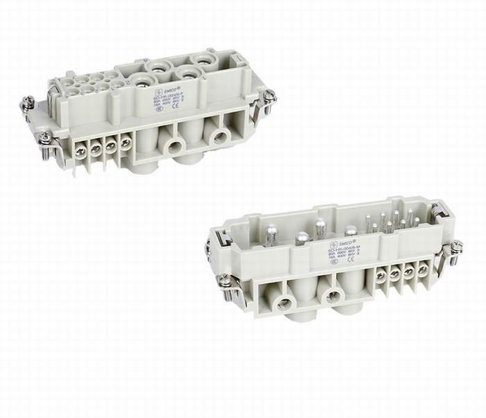 
                                 Así HK-004/8 resistente terminal de cable de conector conector impermeable Aoto Harting 09380122701 09380122601 piezas                            