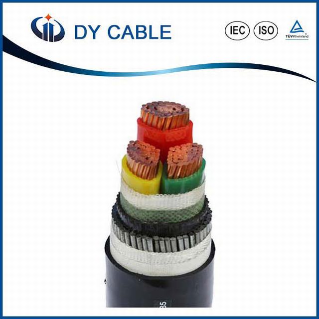 Кв 0.6/1Алюминий/медного провода XLPE изоляцией ПВХ оболочку кабеля питания