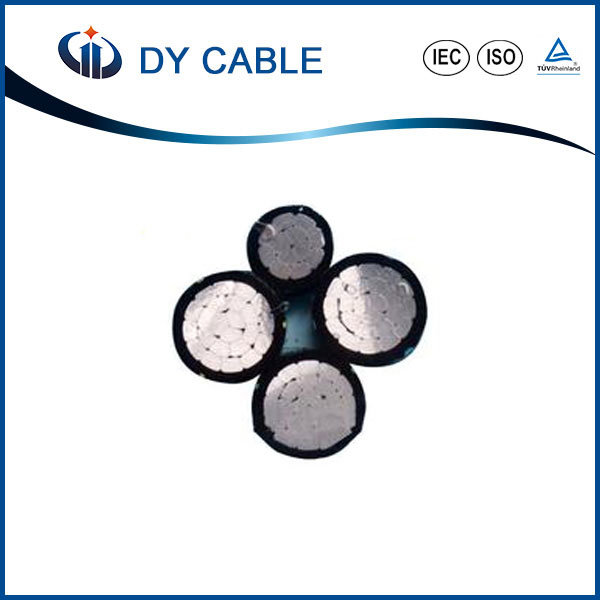 0.6/1kv XLPE Cable conductor de aleación de aluminio 1*16+16 incluye el cable de antena