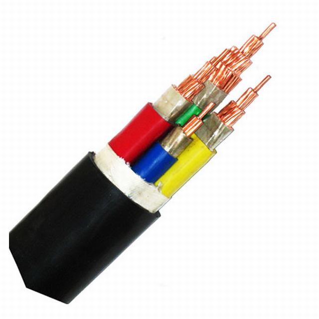  0.6/1kv Conductor de cobre del cable de alimentación Cable Eléctrico recubierto de PVC