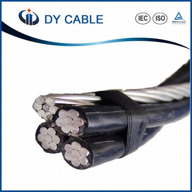  0.6/1KV aislamiento XLPE caída de servicio de cable dúplex ABC