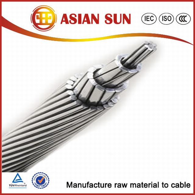  22kv câble de ligne de frais généraux de l'aluminium 795 MCM conducteurs ACSR