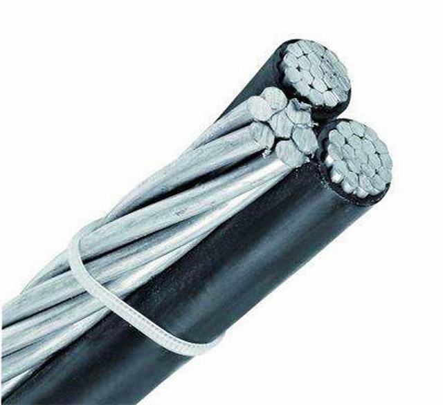  7 brin de fil industriel de base Triplex câbles Drop Service ABC 2/0
