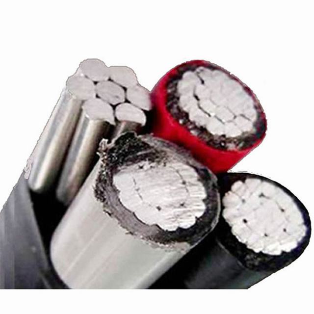 AAAC Conductor LDPE/HDPE/XLPE Insulated Low Voltage Aerial Bundled Cable ABC Cable