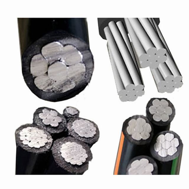 ABC Quadruplex Cable with AAC ACSR AAAC Neutral Conductor