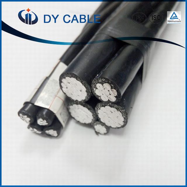  La norme ASTM isolant en PVC Aluminium Conducteur câble antenne ABC