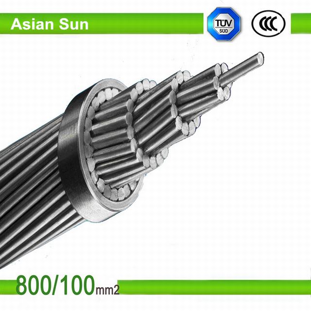 
                                 La sobrecarga de aleación de aluminio desnudos de cobre del cable de alimentación AAC ACSR AAAC Conductor                            