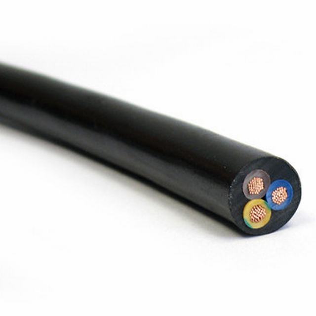  Basse tension de câble d'alimentation à 3 conducteurs isolés de PVC 0.6/1kv fil électrique