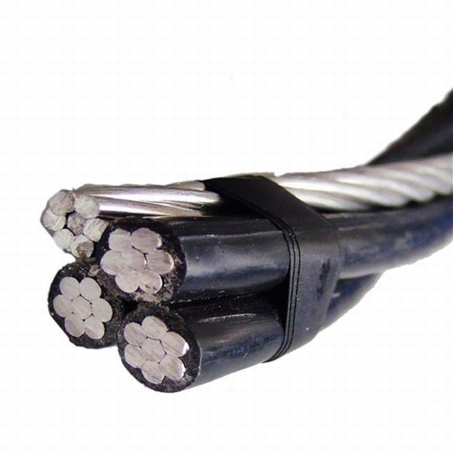  Накладные расходы алюминиевых Core 50мм2 XLPE изолированный кабель ABC