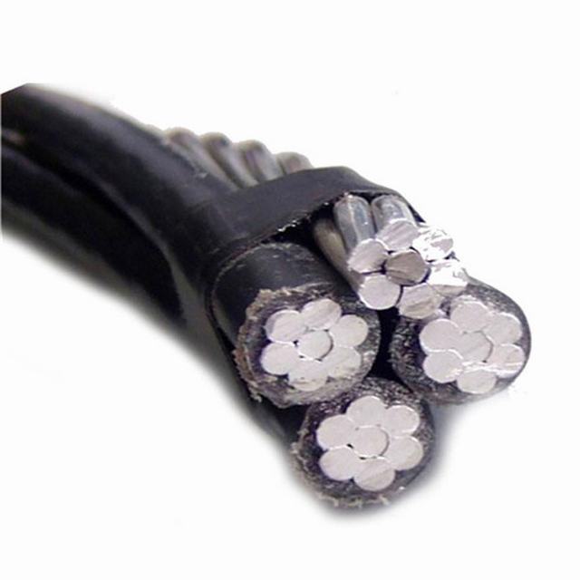 
                                 В раскрывающемся списке ПВХ Quadruplex ДТП XLPE мощности электрического кабеля ABC из алюминия                            
