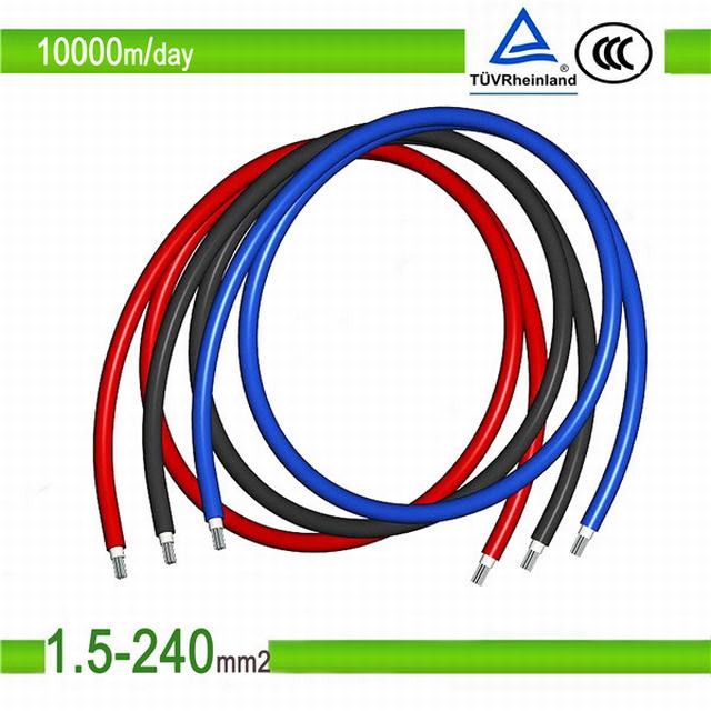 TUV Approved 6mm2 DC Solar PV Cable Solar Panel Cable