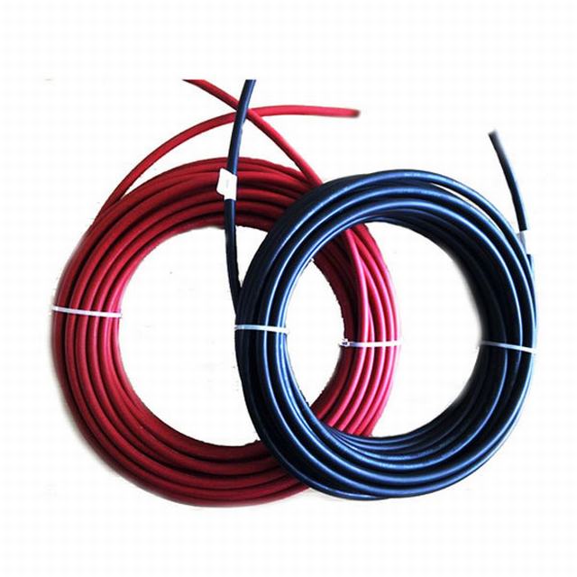  Сертификация TUV луженого медного провода DC PV кабель длиной 6 мм