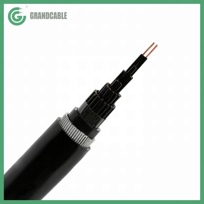 
                                 27Cx2.5sq.mm CU/PVC/SWA/PVC isoleerden de Gepantserde Kabel van de Controle 450/750V                            
