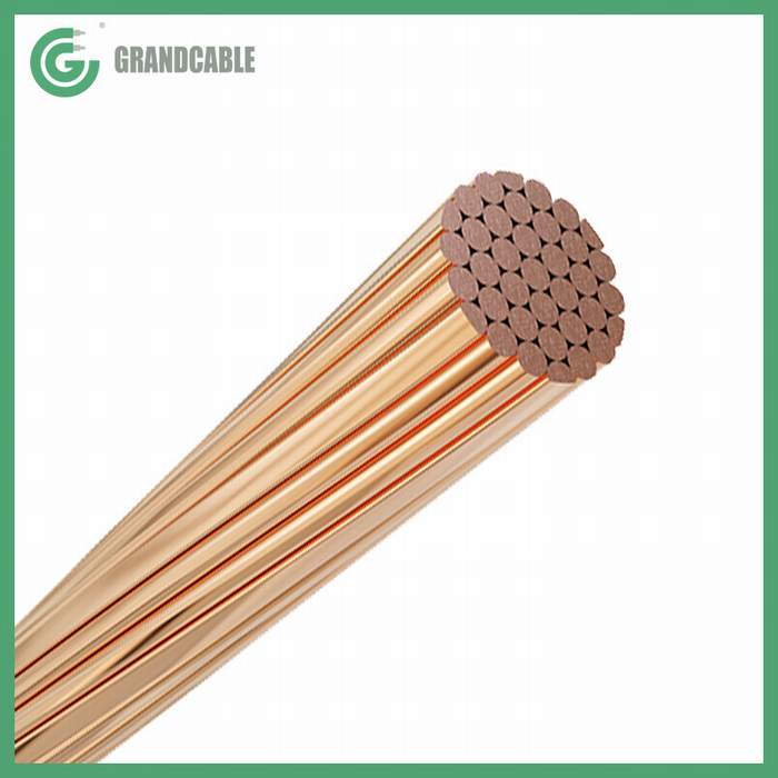 Annealed Bare Copper Conductor 185mm2 for Earthing and Lightning Protection System
