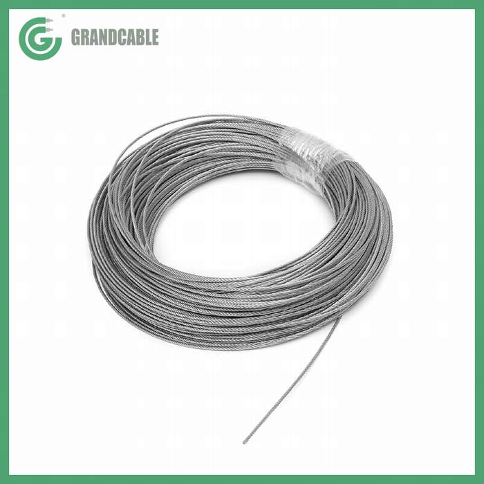 Galvanized Steel Shield/Guy/Earth/Stay Wire 9.525mm ASTM B 498 for 33/11 Kv Substation
