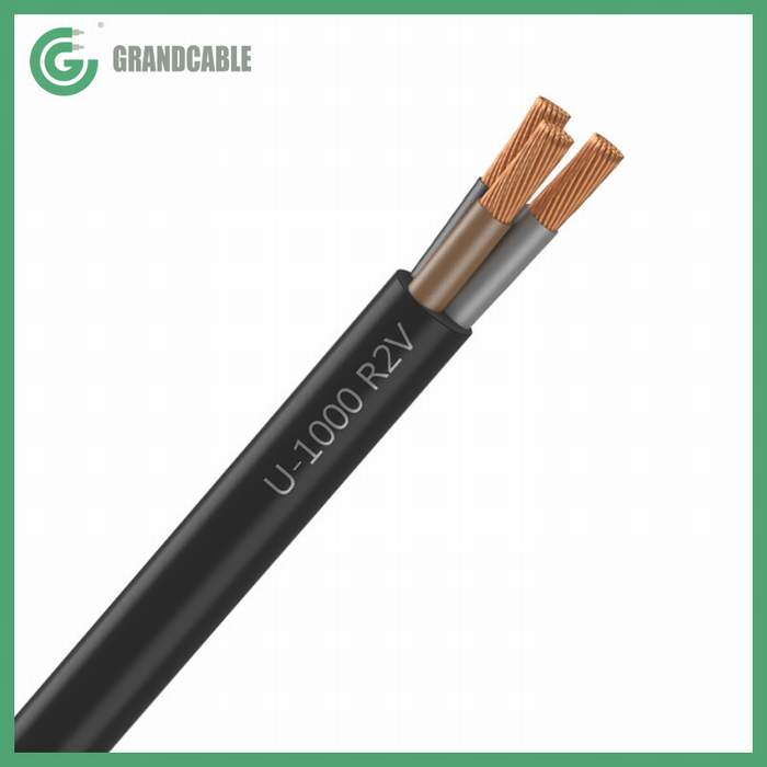 U-1000 R2V 27X1.5mm2 XLPE Insulated UV-PVC Sheathed 0.6/1kV LV Power Cable electrique