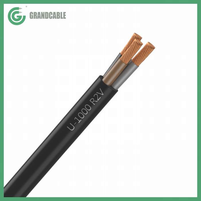 U-1000 R2V 5X35mm2 XLPE Insulated UV-PVC Sheathed 0.6/1kV LV Power Cable electrique
