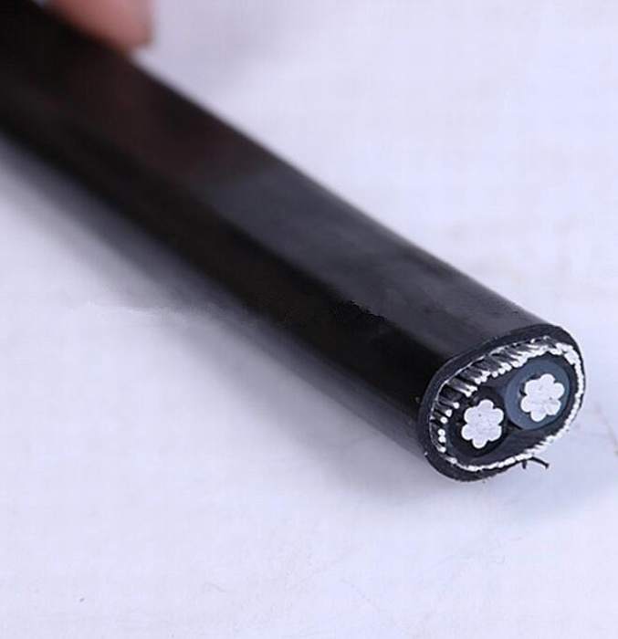 0.6/1kv 800 Series 2*8AWG Aluminum Alloy Conductor XLPE Insulation Concentric Cable Aluminum Conductor Overhead Cable