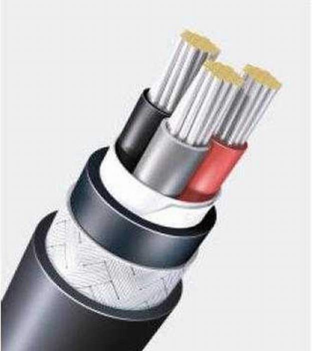 0.6/1kv Cable-3.6/6kv Cable 4 Cores Al/PVC/Sta/PVC Steel Tape Armored Power Cable DIN VDE 0271