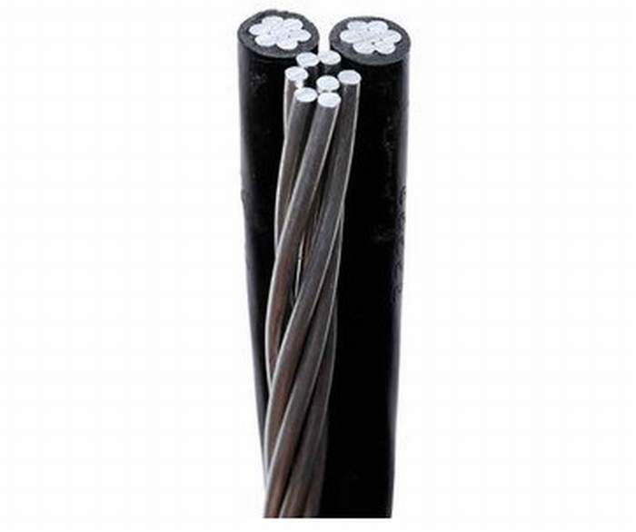 0.6/1kv Duplex Service Drop ABC Cable AAC Phase Conductor AAAC Neutral