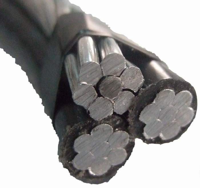 
                                 2*6 AWG+6AWG ASTM el cable eléctrico Cable ABC                            