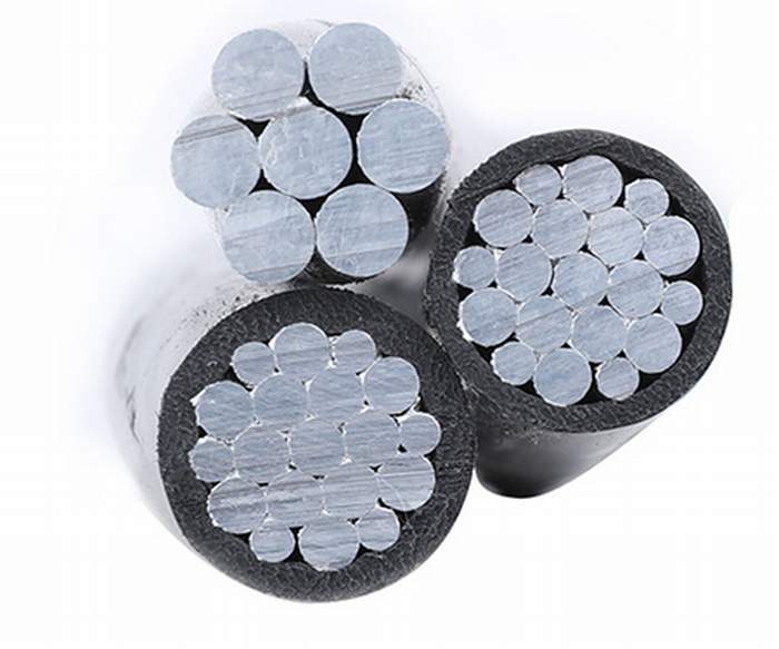 266.8mcm Aluminum AAC Conductor Insulated Triplex Aerial Bundled Cable