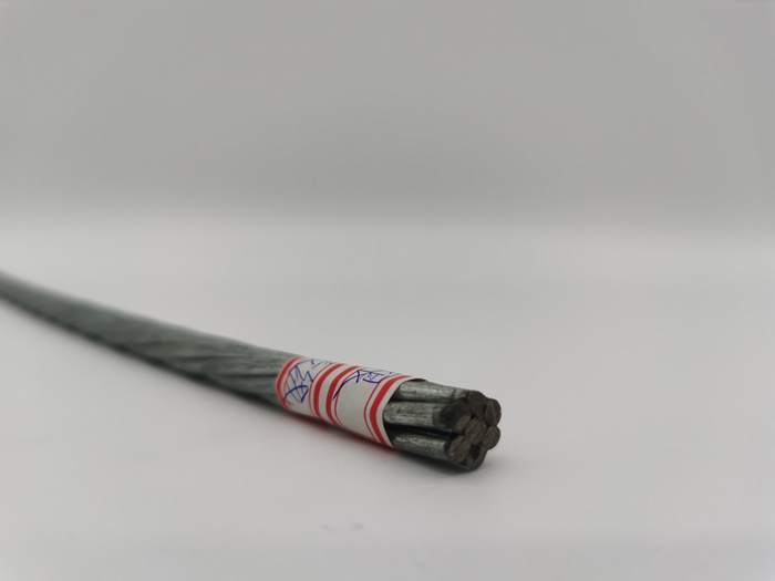 
                                 7/3.05mm de 3/8 pulgadas de alambre de acero galvanizado ASTM Strand estancia cable                            