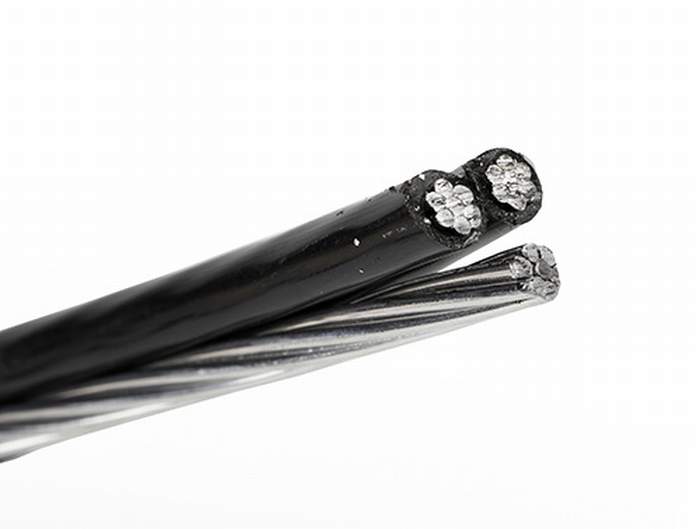ASTM Standard 2*4AWG+4 (bare) Triplex Aluminum Cable to Guatemala