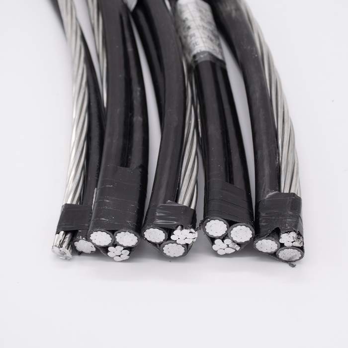 
                                 Núcleo de aleación de aluminio estándar ASTM PE/aislamiento XLPE Cable ABC                            