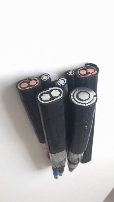 AWG Size Service Entrance Cable Copper Conductor 2 Core Concentric Cable