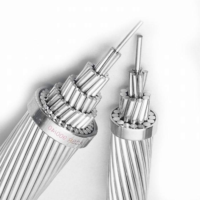 
                                 DIN 44/32мм2 алюминиевых проводников стальные усиленные электрический кабель питания ACSR проводник                            
