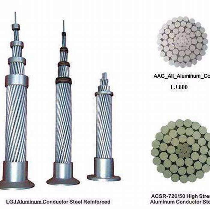 
                                 Verstärkter ACSR Leiter des Fabrik-Großverkauf-obenliegender Aluminiumleiter-Stahl                            