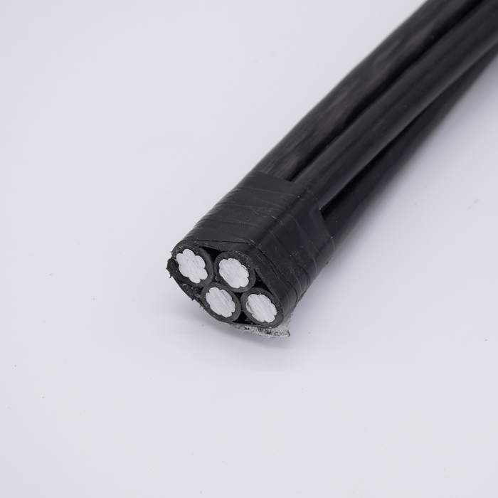 
                                 Baja tensión 4*35mm2 PE/aislamiento XLPE Conductor de aluminio Cable ABC                            