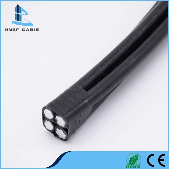 Low Voltage Aerial Bunched Cable, Multi Cores, Aluminum Conductor, 0.6/1kv ABC Cable