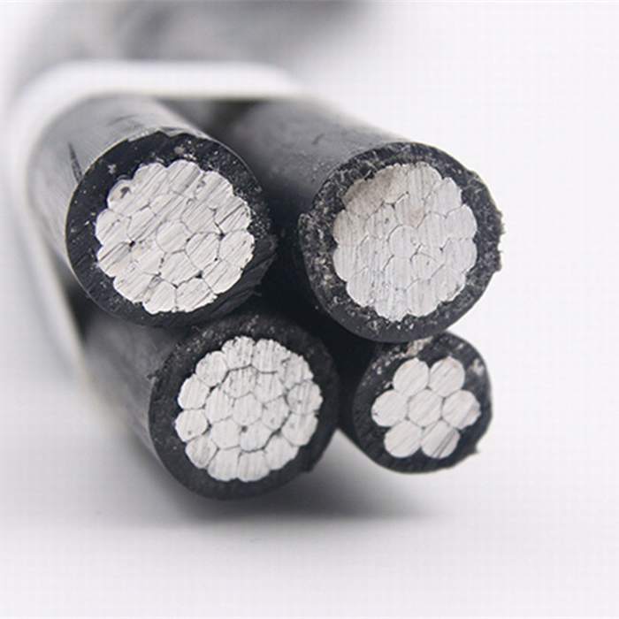 Low Voltage Caai 3X120+1X16mm2 AAC Aluminum Conductor XLPE Insulation ABC Power Cable