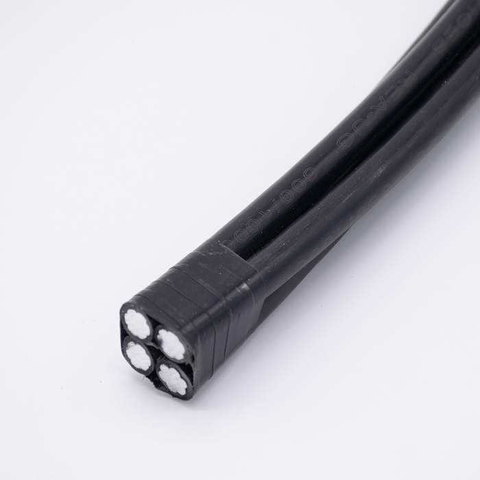 
                                 Niederspannung XLPE oder PET Isolierung 4*16mm2 Aluminium-ABC-Kabel                            