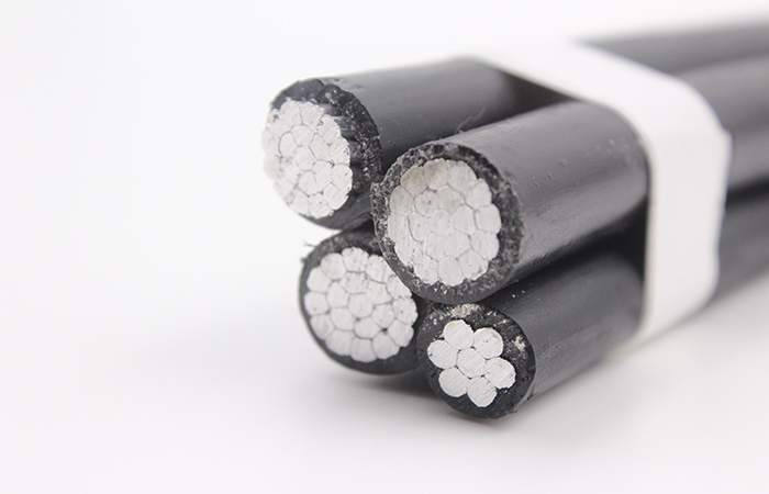 NFC Standard Aluminum Conductor XLPE Insulation Aerial Bundled Cable