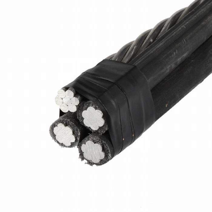 PE or XLPE Insulation 4*50mm2 Aluminum ABC Cable