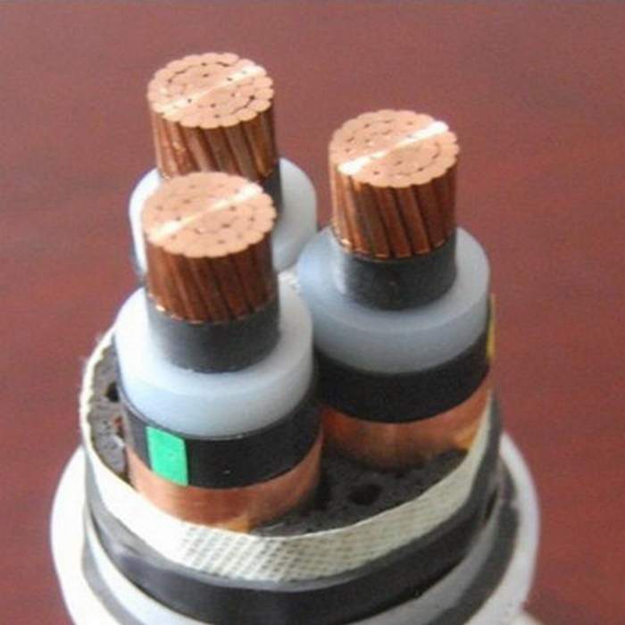 
                                 Drei-Kern XLPE/PVC Isolierenergien-elektrisches kabel                            