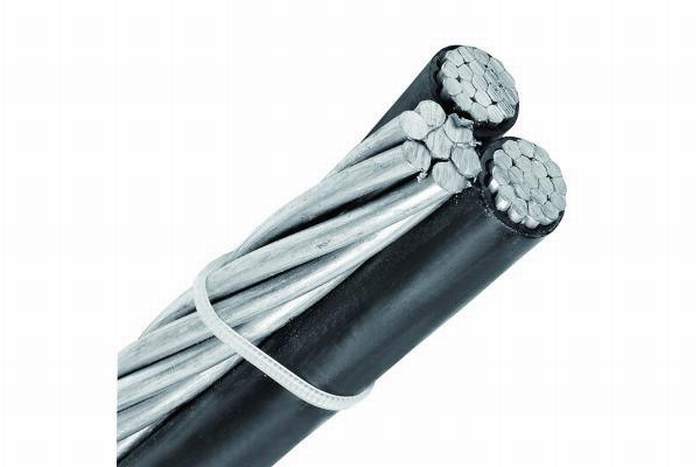 
                                 Triplex caída de servicio de la antena de cable Cable incluido cable ABC                            