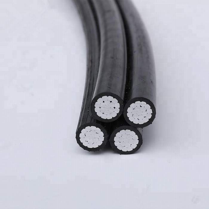 
                                 XLPE/PVC/PE Isolierkabel ABC-Luftkabel des Aluminiumleiter-4*95mm2 zusammengerolltes                            