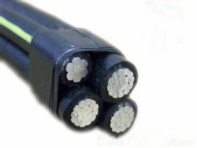 
                                 0.6/1 КВ Антенный кабель в комплекте, XLPE Quadruplex изолированный кабель                            